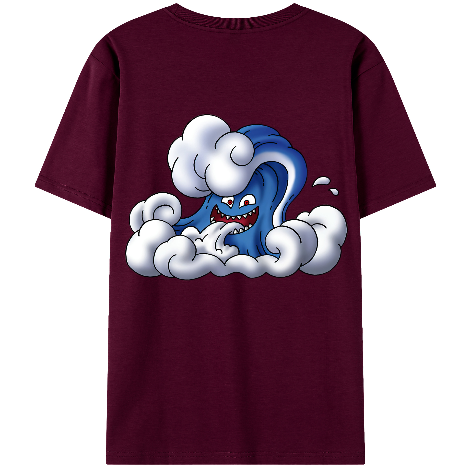 （画像用） ドラゴンクエスト Doragon Kuesuto Dragon Quest レディース半袖Tシャツ(バックプリント)